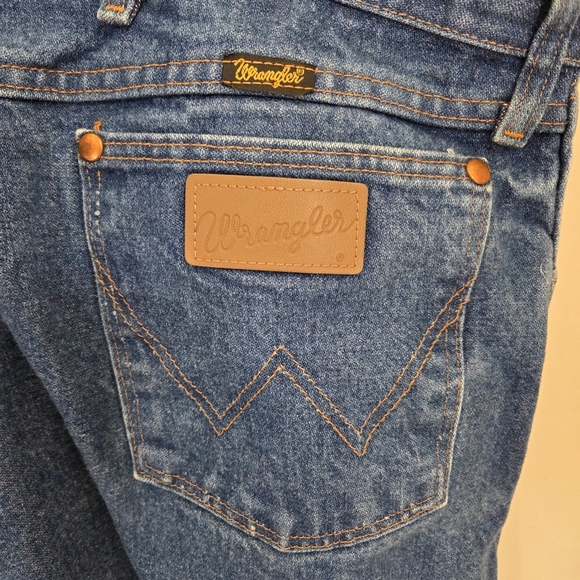 Wrangler Cowboy Cut Men's Blue Jeans Size 44x34 - Picture 4 of 5